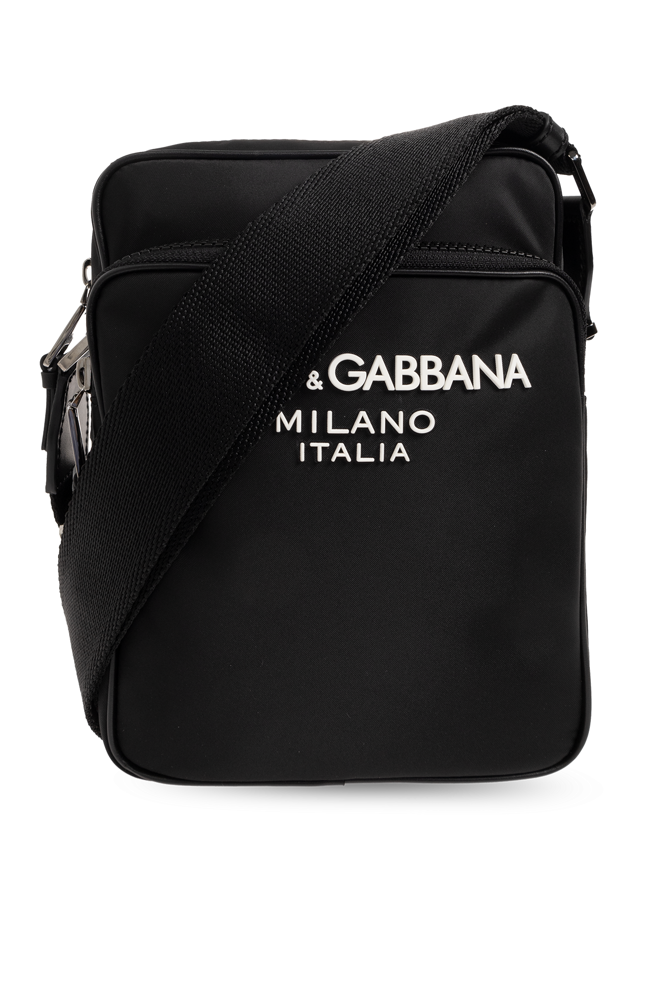 Dolce & Gabbana BLACK SHOULDER BAG ショルダーバッグ ロゴ Dolce & Gabbana Shoulder Bag With Logo In Black | ModeSens